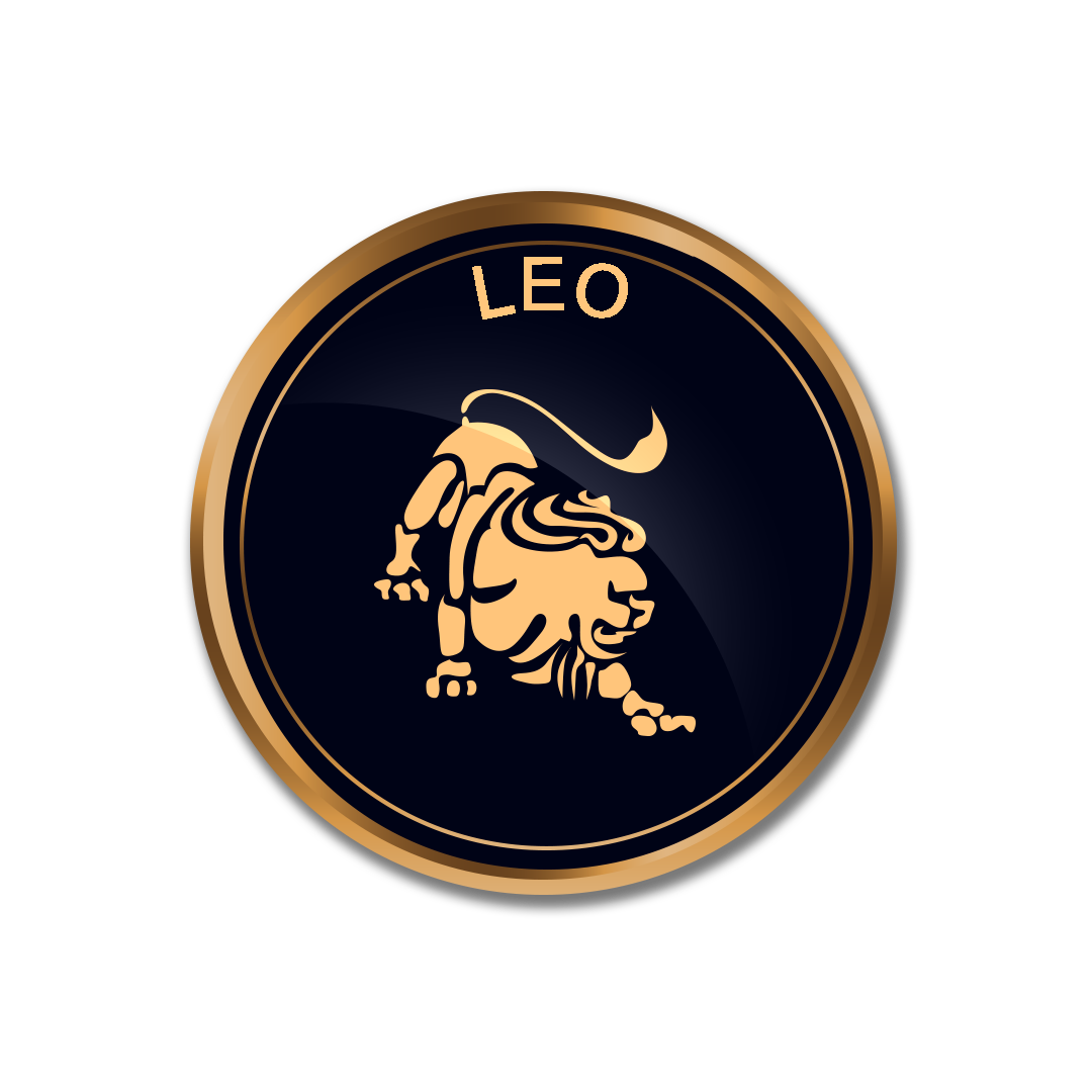 Golden Leo png, Leo logo PNG, Leo sign PNG transparent images, zodiac Leo png full hd images download